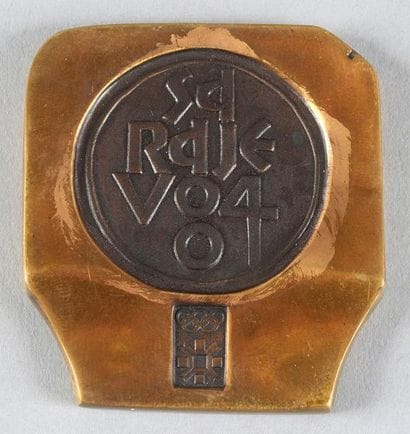 SARAJEVO 1984
Médaille officielle de participant....