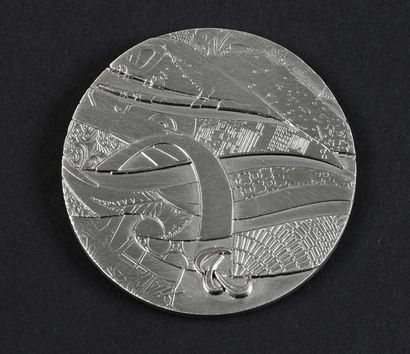 Médaille officielle de participant des Xème...