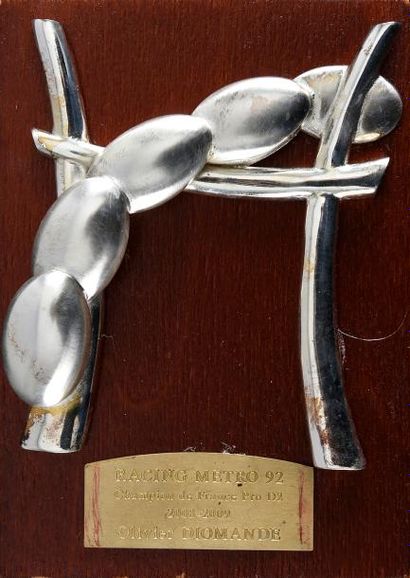 Racing Metro 92. Trophée de champion de France...