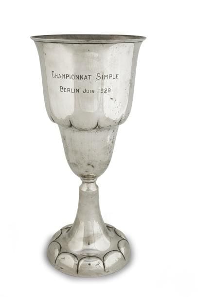 Trophée du Championnat de Simple à Berlin...