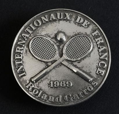 Badge des Internationaux de France 1969 à...