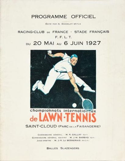 Programme officiel des Championnats Internationnaux...