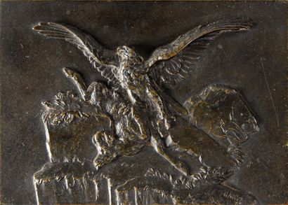 Antoine-Louis BARYE (1795-1875)
Bas relief...