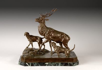 Pierre Albert LAPLANCHE (1826-1873)
Cerf...