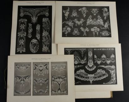 Portfolio Dentelles et Broderies d'Art, Gabriel...
