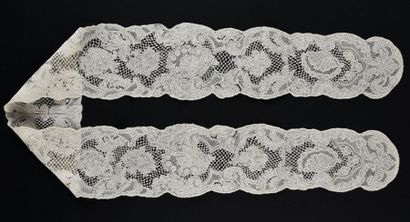 Barbe en dentelle de Bruxelles, fuseaux,...