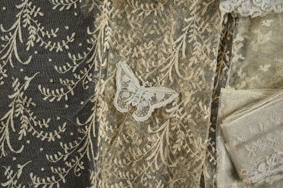 Fond de maison, métrages en dentelle, fin...