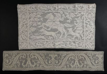 Trois dentelles, crochet, collection Margaret...