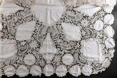 Nappe de présentation, aiguille, milieu du...