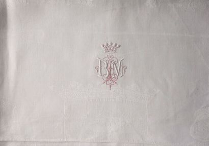 Château de Pau, Henri IV, damas de lin historié,...