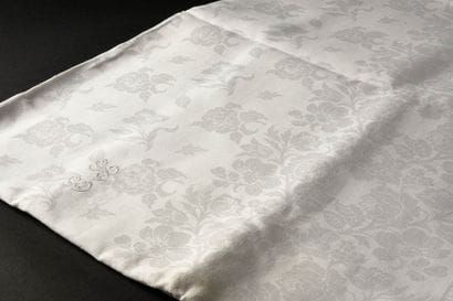 Nappe de banquet, fin du XIXe siècle.
En...