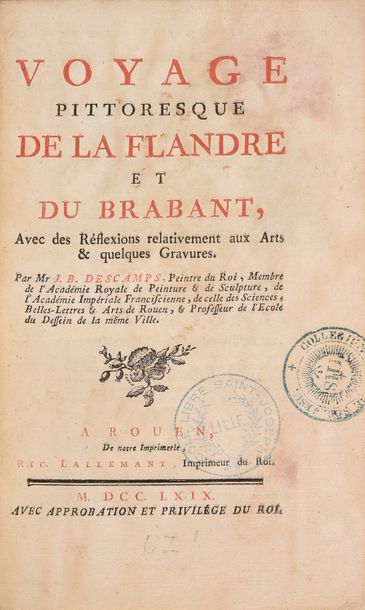 DESCAMPS (Jean-Baptiste)

Voyage pittoresque...