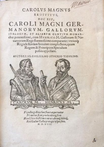 STUCK, Johann Wilhelm- HASENMÜLLER, Elias...