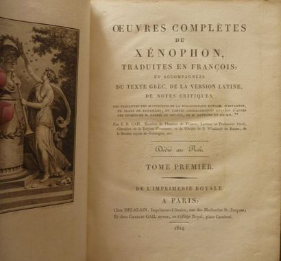 XENOPHON
Œuvres complètes trad. en Français...