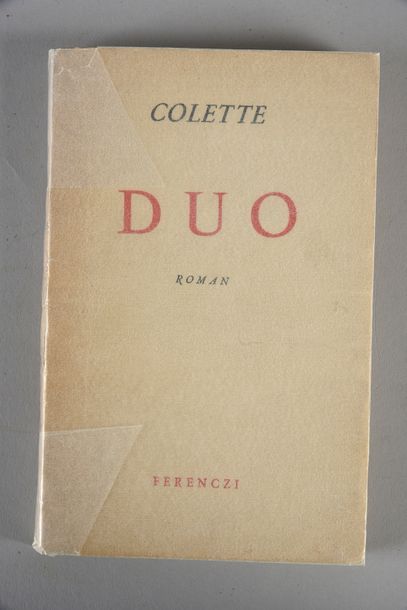 colette (1873-1954)

Duo. Paris, Ferenczi,...
