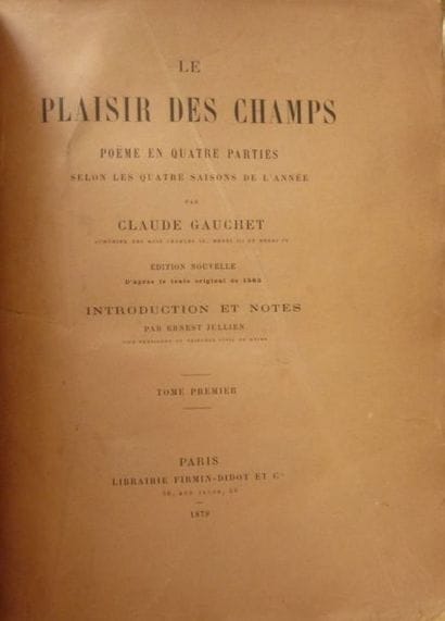 Ens. de 3 volumes de chasse - GAUCHET, Abbé...
