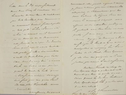 LAMARTINE, Alphonse de (1790-1869)

Deux...