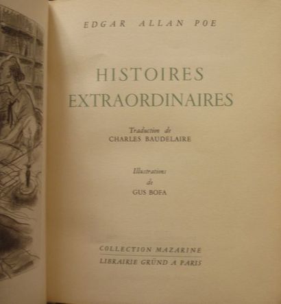 Ens. de 2 ouvrages - POE, Edgar Allan
Contes...