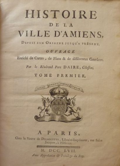 Amiens -DAIRE, Père Célestin

Histoire de...