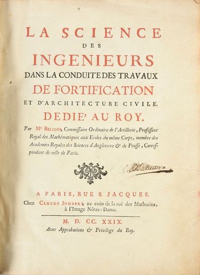 BELIDOR
La science des ingénieurs dans la...
