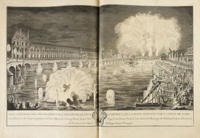 Description des festes données par la ville...