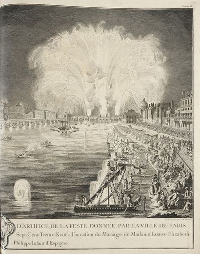 Description des festes données par la ville...