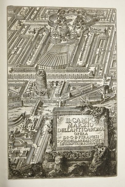 PIRANESI (G. B.).
Campus Martius
Antiquae...