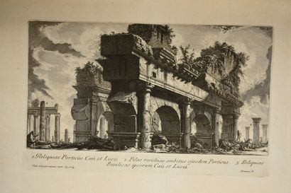PIRANESI (G. B.).
Campus Martius
Antiquae...