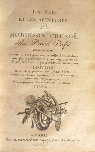 De FOE

La Vie et les aventures de Robinson...