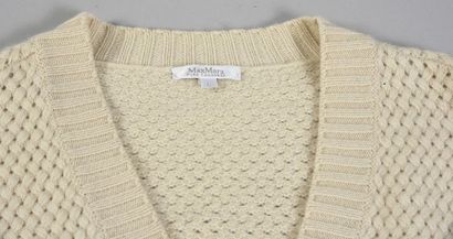 MAX MARA, robe en tricot de laine cachemire...