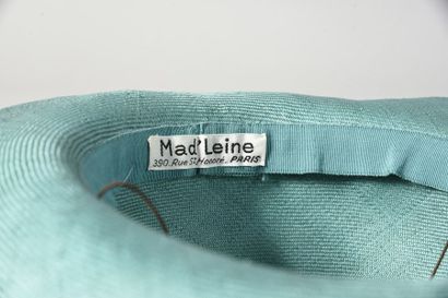 CHAPEAU griffé Mad’leine, 390 rue Saint Honoré,...