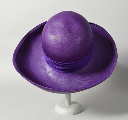 CHAPEAU d’été, capeline en paille tressée...