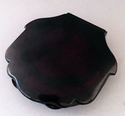 Guerlain – (années 1950) Rare poudrier en...
