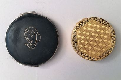 L.T.Piver – (années 1930) Lot de 2 poudriers...