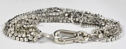 GIORGIO ARMANI, collier draperie, multiples...