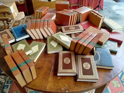 Un carton de livres reliés divers, Dominique,...