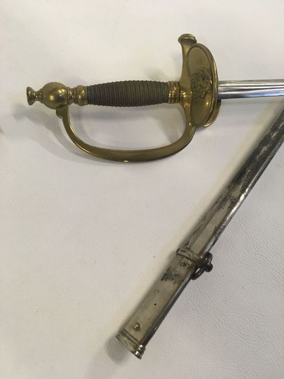 Une épée d'apparat XIXe dim : 108cm