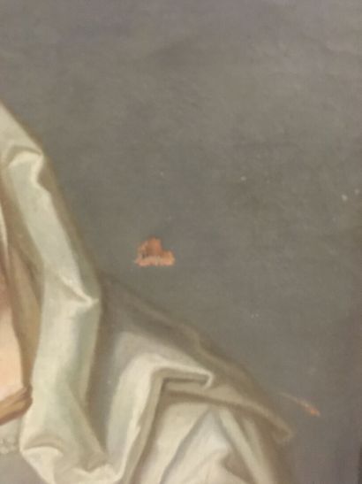 École française XVIIIe, portrait d'une Vestale,...