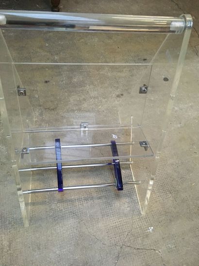 Porte revue plexiglas circa 1970/80
