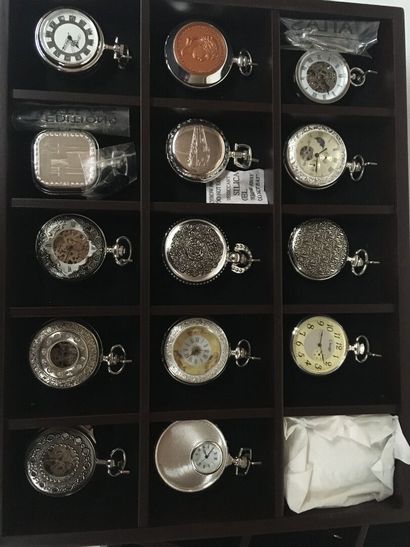 ATLAS, Collection de 15 montres à gousset...