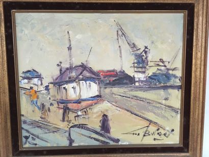 BERGER Suite de deux tableaux sur le thème...