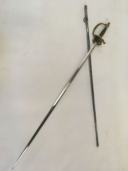 Une épée d'apparat XIXe dim : 108cm