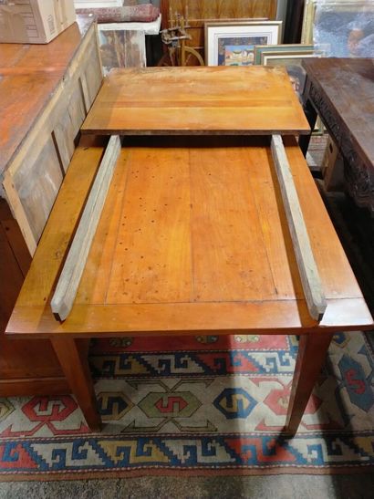 Table rustique en merisiers (avec rallonge)...