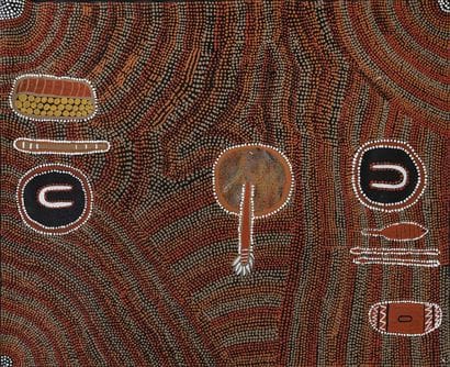NyanuWatson (Pitjantjatjarra). Née en 1951

Cérémonie...