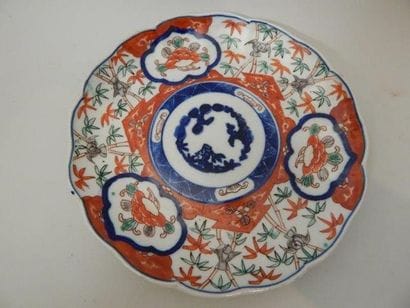 Assiette en porcelaine 