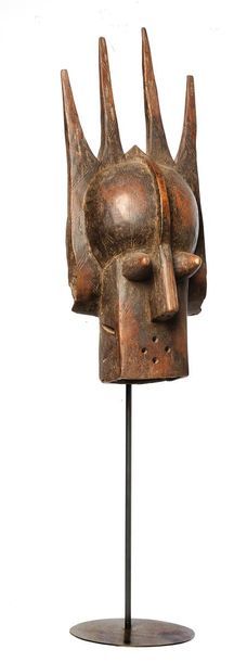 Masque de type Bambara, Mali

Bois à patine...