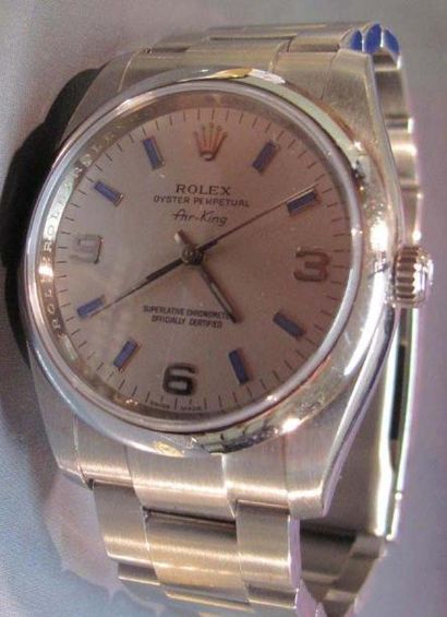 ROLEX
Montre d'homme Oyster Perpetual Air-King...