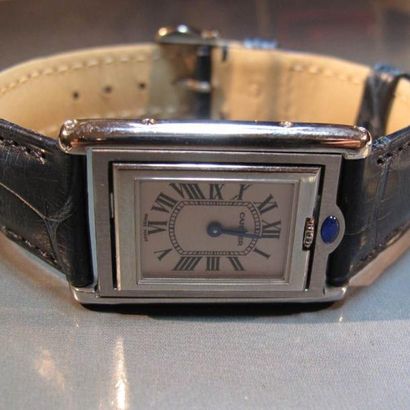 CARTIER. Montre bracelet 