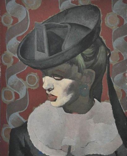 Maud Gérard
Portrait de femme au chapeau...
