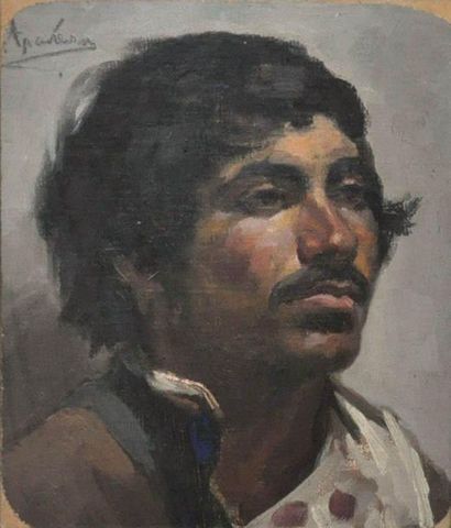 Arakalian (?)
Portrait d?homme à la moustache...